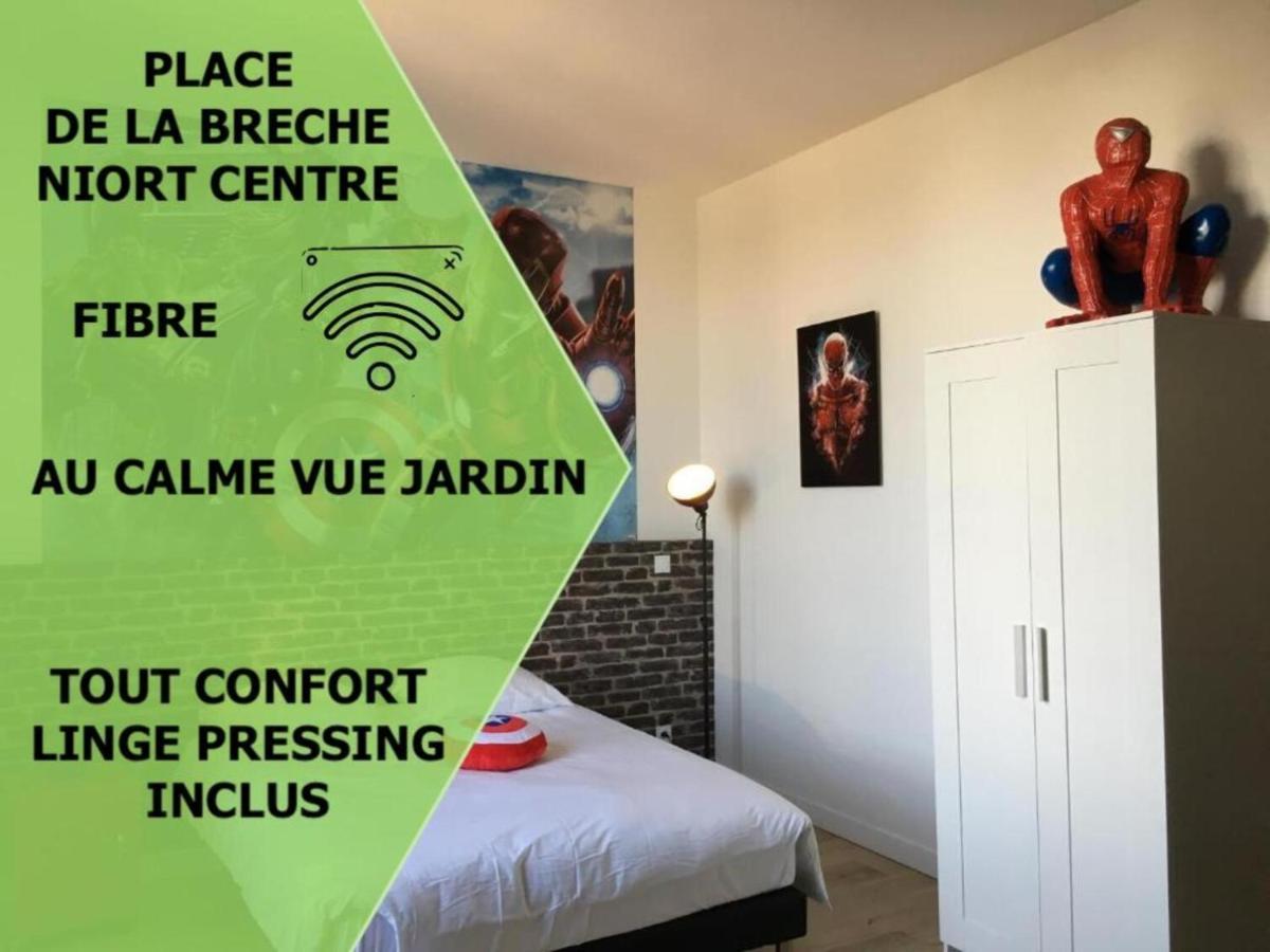 Le Marvel Centre La Breche Wifi Vue Jardin Apartment Niort Luaran gambar